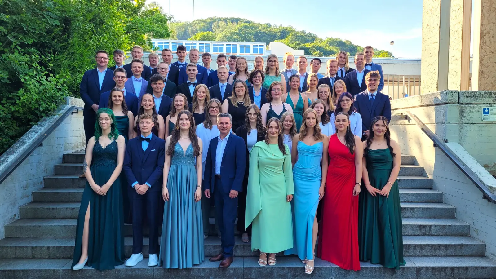 47 Absolventinnen und Absolventen verlassen das Gymnasium mit der Hochschulreife. (Foto: Timo Schröder)