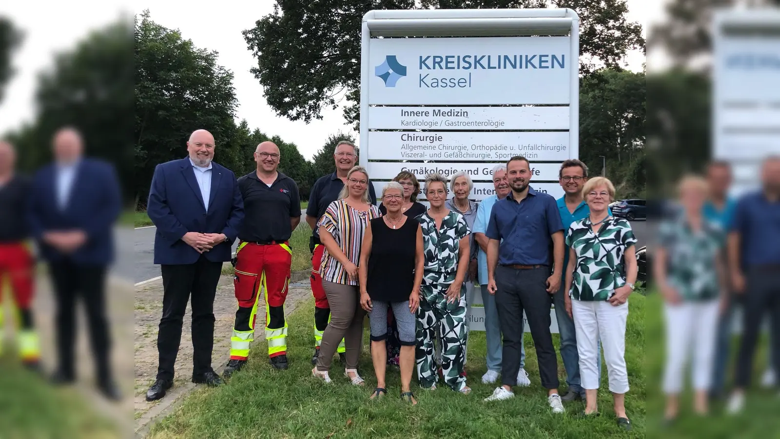 (v.l.) Silvan Uick, Stefan Wreck, Peter Stahl, Nadine Frosch-Aßhauer, Dagmar Aßhauer, Barbara Dreßen, Ina Herwig, Barbara Karger, Reinhard Herwig, Tim Kolle, Frank Nikutta und Annemarie Feuring. (Foto: Förderverein)