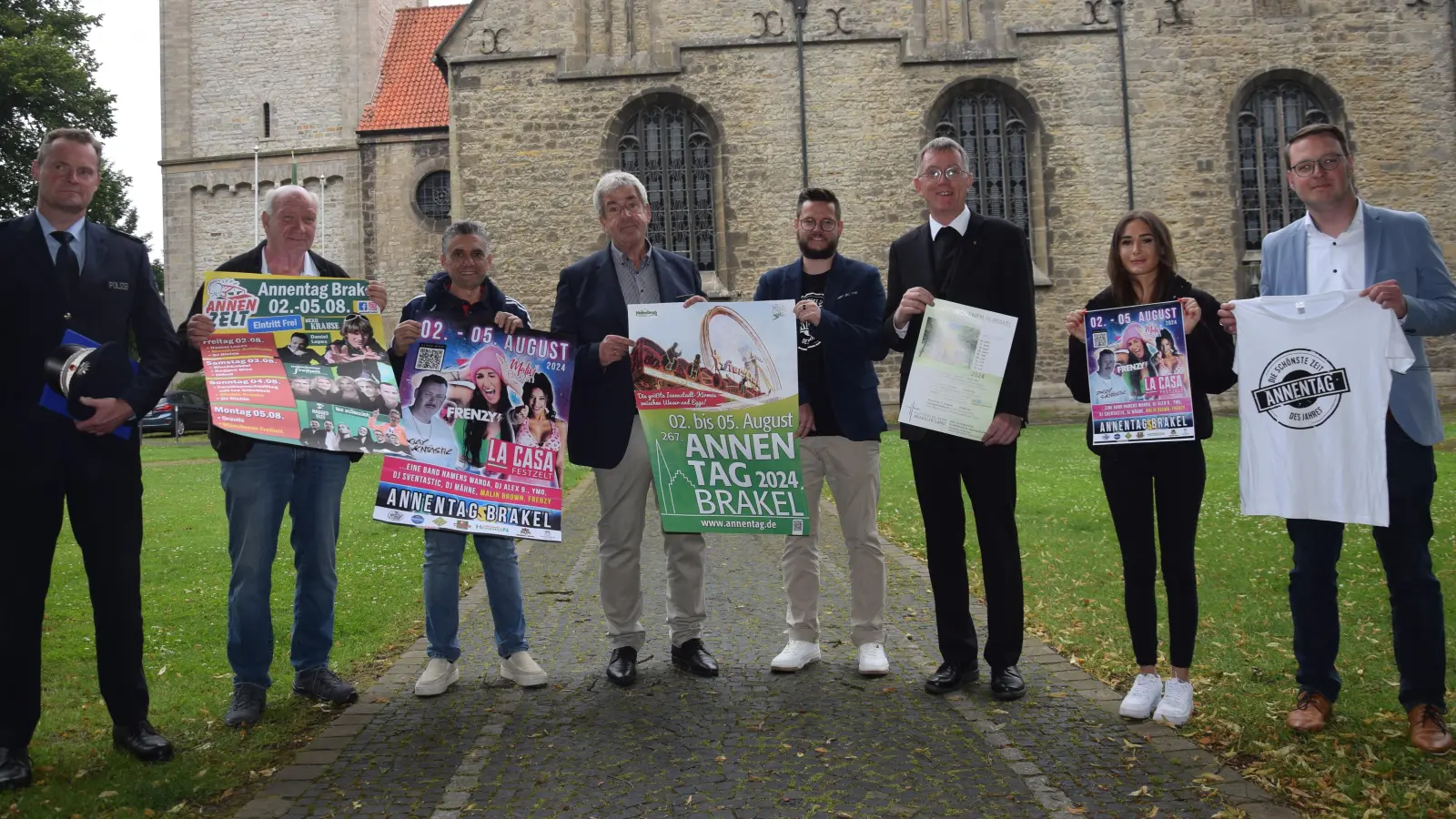 Die Akteure und Veranstalter freuen sich auf den inzwischen 267. Annentag. (Foto: Marc Otto)