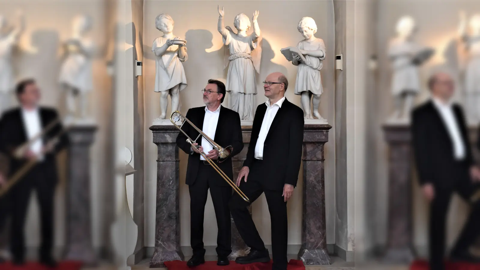 Christoph Baader und Rainer Böttcher. <br> (Foto: privat)