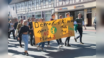 Klimademo für den Raum Holzminden/Höxter am 20. September. (Foto: Verkehrsinitiative Nachhaltige Mobilität )